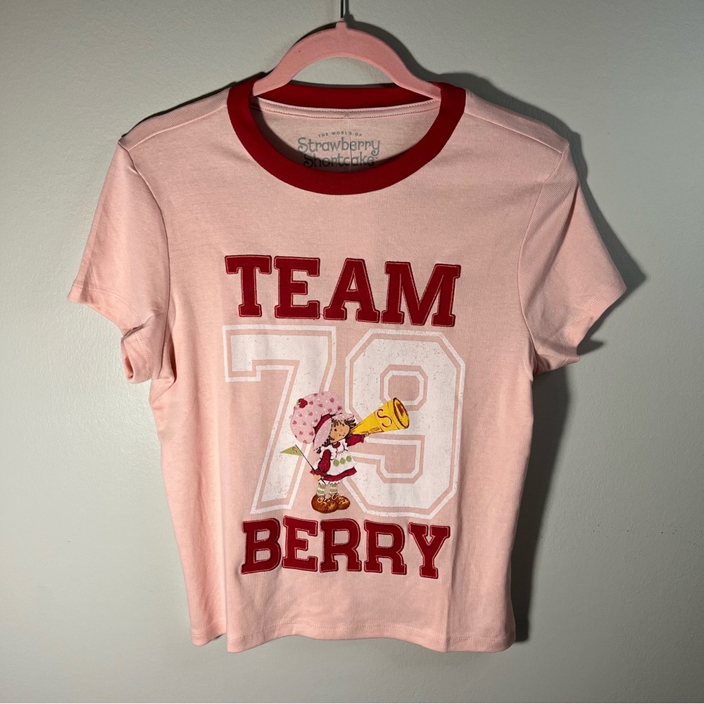 Strawberry Shortcake Team Berry T-Shirt by Vinyl Icons